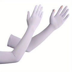 Mesh Breathable Long Gloves Sunscreen Cycling Sports Accessories
