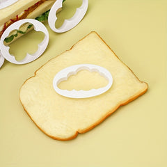 5pcs Cloud Biscuit & Chocolate Mold Set Kitchen Cake DIY Baking Utensils