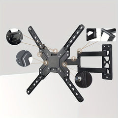 Adjustable TV Wall Mount Bracket for 66-152.4 cm TVs