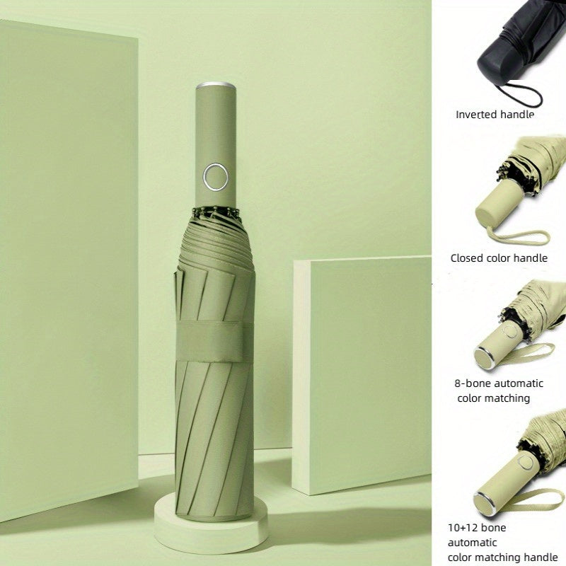Automatic Folding Umbrella UV Protection Sunshade Gift