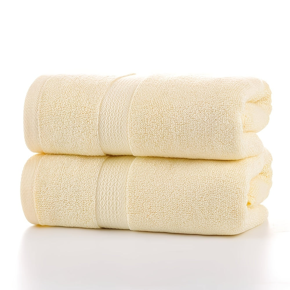 Soft Bamboo Fiber Hand Towel for Home Bathroom, 13x30in