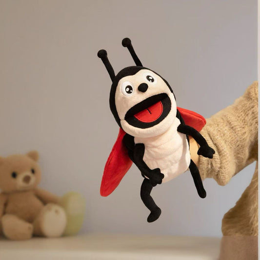 Colorful Insect Hand Puppet Plush Toy Ventriloquist Prop