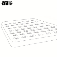 Durable Inflatable Air Mattress Twin Size for Camping and Traveling