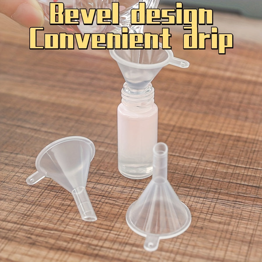 25pcs Mini Funnel for Liquid Dispenser - Small Household Funnel