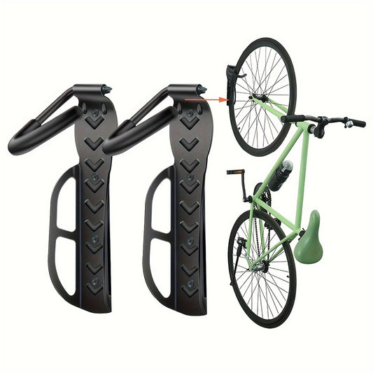 StoragePro Wall Mount Bike Rack - 65 Lb Capacity - Easy to Hang & Organize
