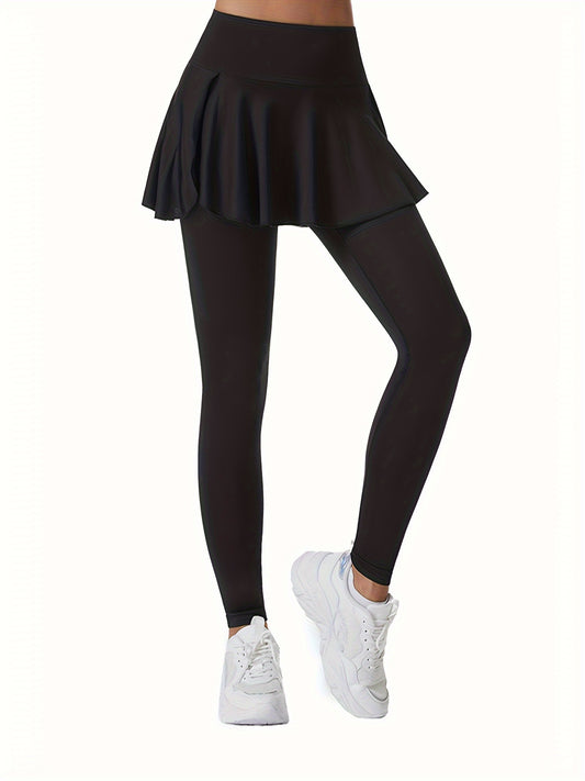 Women's Casual Skirt Leggings Tennis Active Skorts