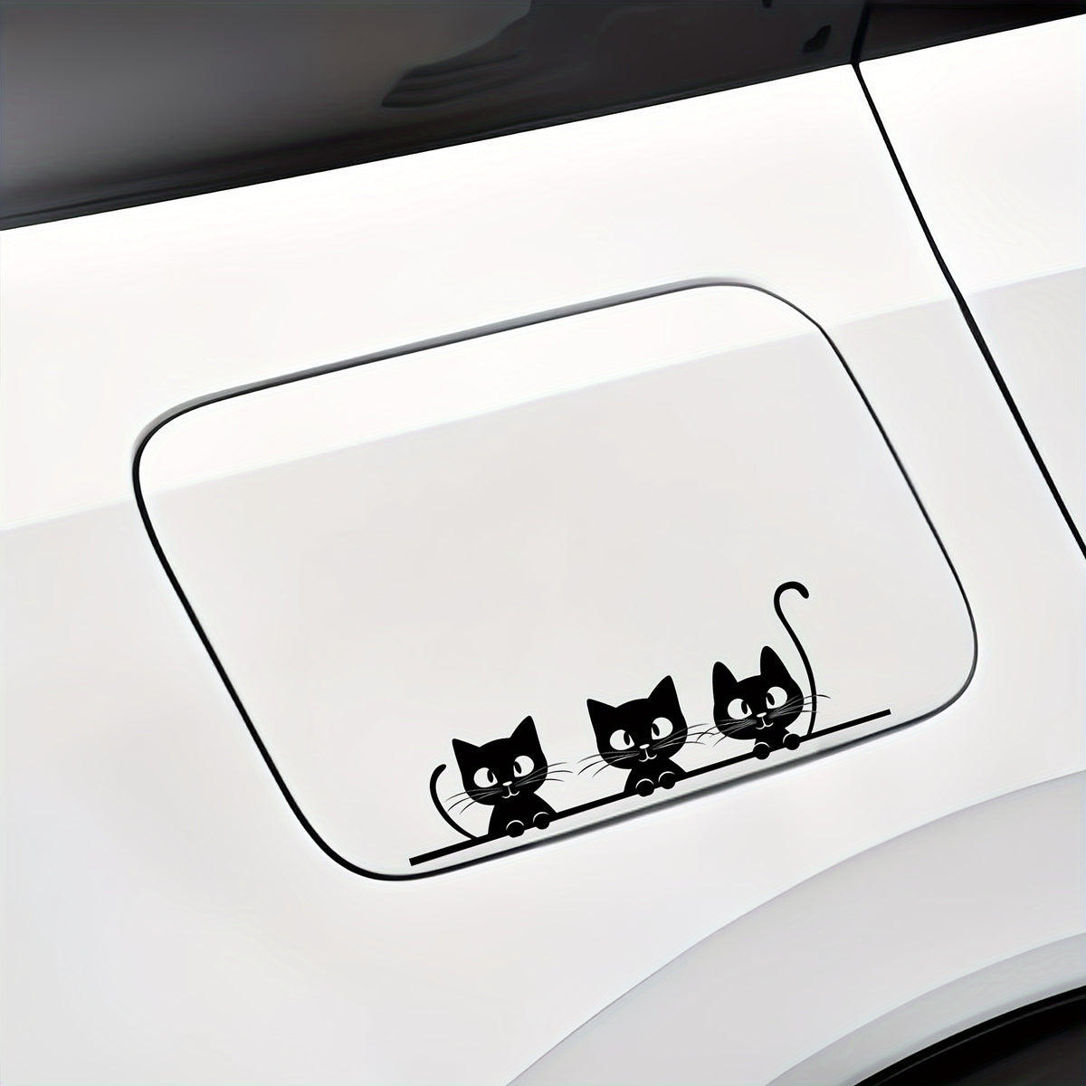Kitten Auto Sticker PVC Decals for Motorcycles Laptops Tablets Phones