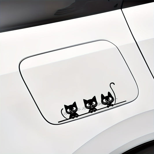 Kitten Auto Sticker PVC Decals for Motorcycles Laptops Tablets Phones