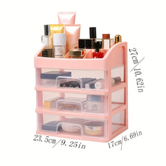 Makeup Organizer 4 Drawer Skincare Cosmetics Organizer