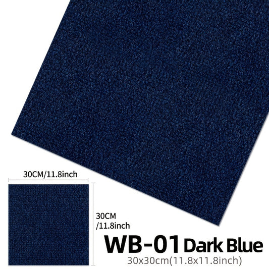 10pcs Adhesive Floor Mats Easy Installation Non Slip DIY Home Decoration