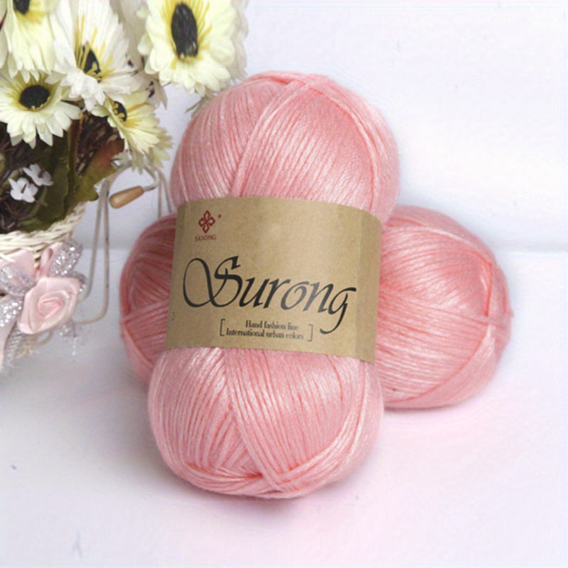 1 Skein Velvet Yarn for Crocheting & Knitting, 100g