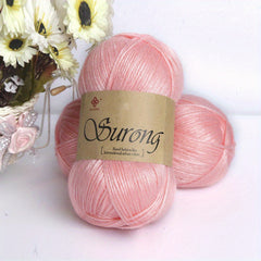 1 Skein Velvet Yarn for Crocheting & Knitting, 100g