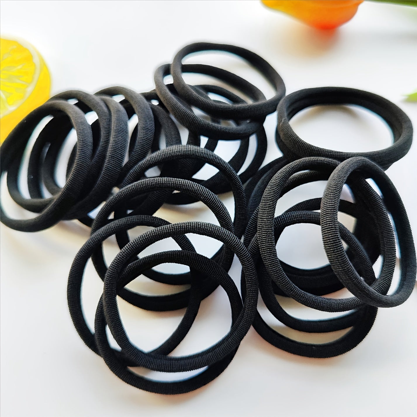 25pcs Large Elastic Hair Ties for Girls No Damage Hair Bands Hair Accessories