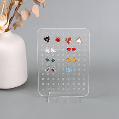 Acrylic Transparent Earring Holder Display Stand