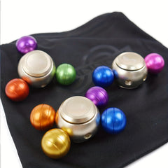 Metal Fidget Spinner Stress Ball for Kids & Adults