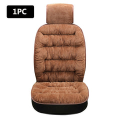 Soft Plush Car Seat Cover Cushion Pad Winter Auto Interior Accessories