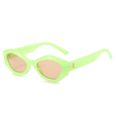 Irregular Sunglasses Ladies Small Frame Sunscreen Glasses