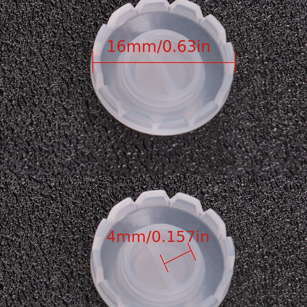 100Pcs Disposable Eyelashes Blossom Cup Eyelashes Glue Holder Plastic Stand