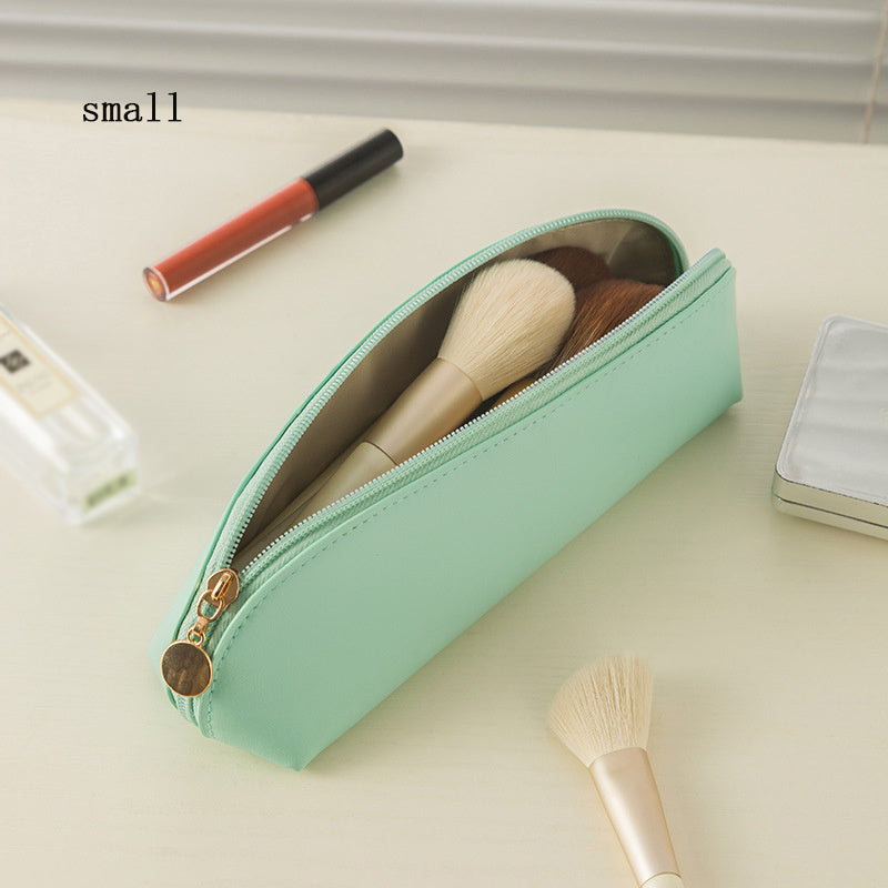 Large Capacity Waterproof PU Leather Travel Cosmetic Bag