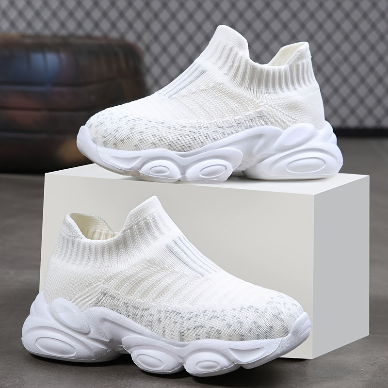 Girls Woven Mesh Sneakers Soft Soled Ultra-light