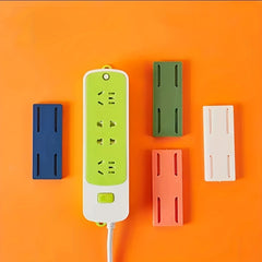 Self Adhesive Power Strip Holder Wall Hanging Organizer