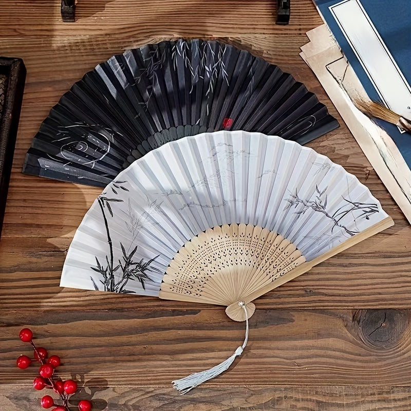 Traditional Style Portable Fringe Fan Ancient Style Men's Children's Dance Fan