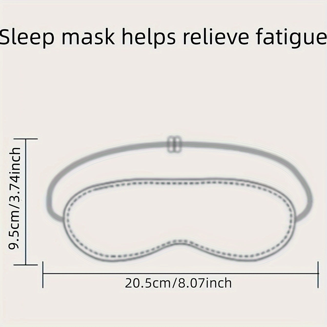 Soft Sleep Mask for Sleeping Napping Traveling and Night Shifts