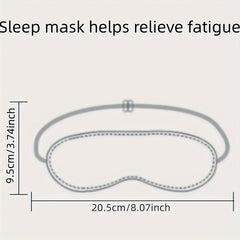 Soft Sleep Mask for Sleeping Napping Traveling and Night Shifts