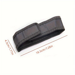 Nylon Flashlight Pouch Molle System Torch Holster Outdoor Use
