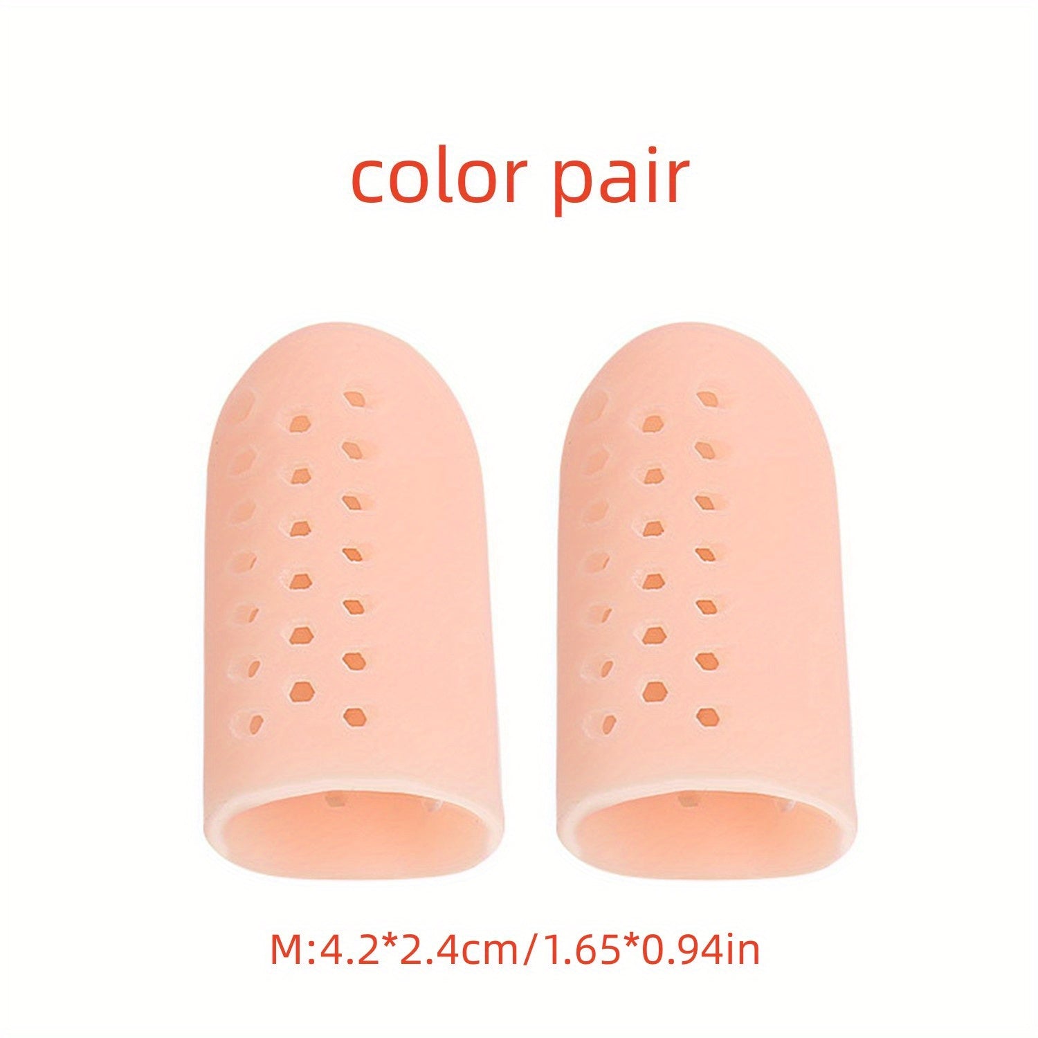 Breathable Silicone Toe Protectors for Runners & Foot Care