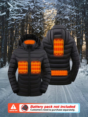 Women's Waterproof Lightweight Jacket with Heating