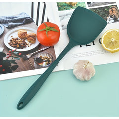2pcs Silicone Kitchen Utensils Set Heat Resistant Cooking Spatula Spoon