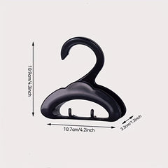 Multifunctional Arch Shaped Plastic Hanger for Household Storage
