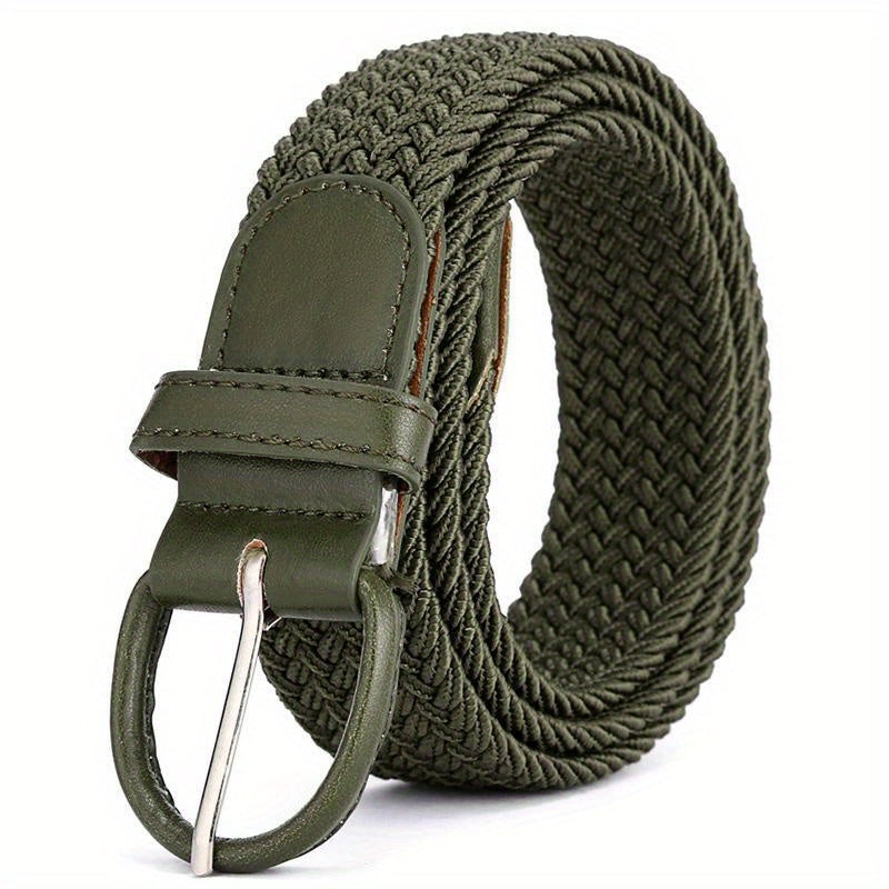 Youth Elastic Twill Weave Belt Casual Quick-drying Breathable