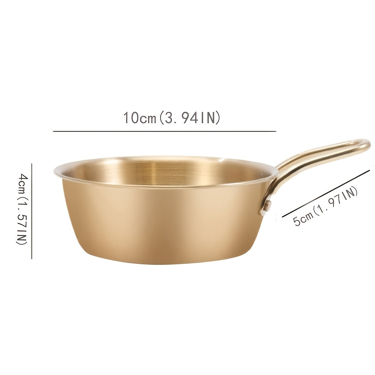 Stainless Steel Makgeolli Bowl Raw Rice Wine Soup Dish