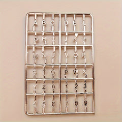 Mini Alphabet Number Boards Set for Dollhouses DIY House
