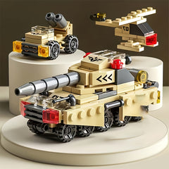 6in1 Missile Car Assembly Building Blocks - Educational Toys