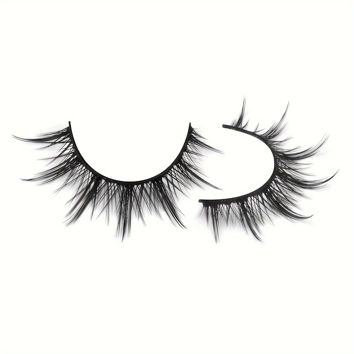 7 Pairs Fluffy & Spiky Mink False Eyelashes for Natural & Dramatic Look