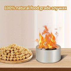 Portable Campfire Candles for Camping 3.5 Hours Burning Time
