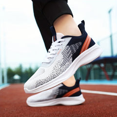 Men's Lightweight Shock Absorbing Athletic Shoes For Running Gym