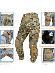 Men's Camo Pattern Tactical Outdoor Pants
