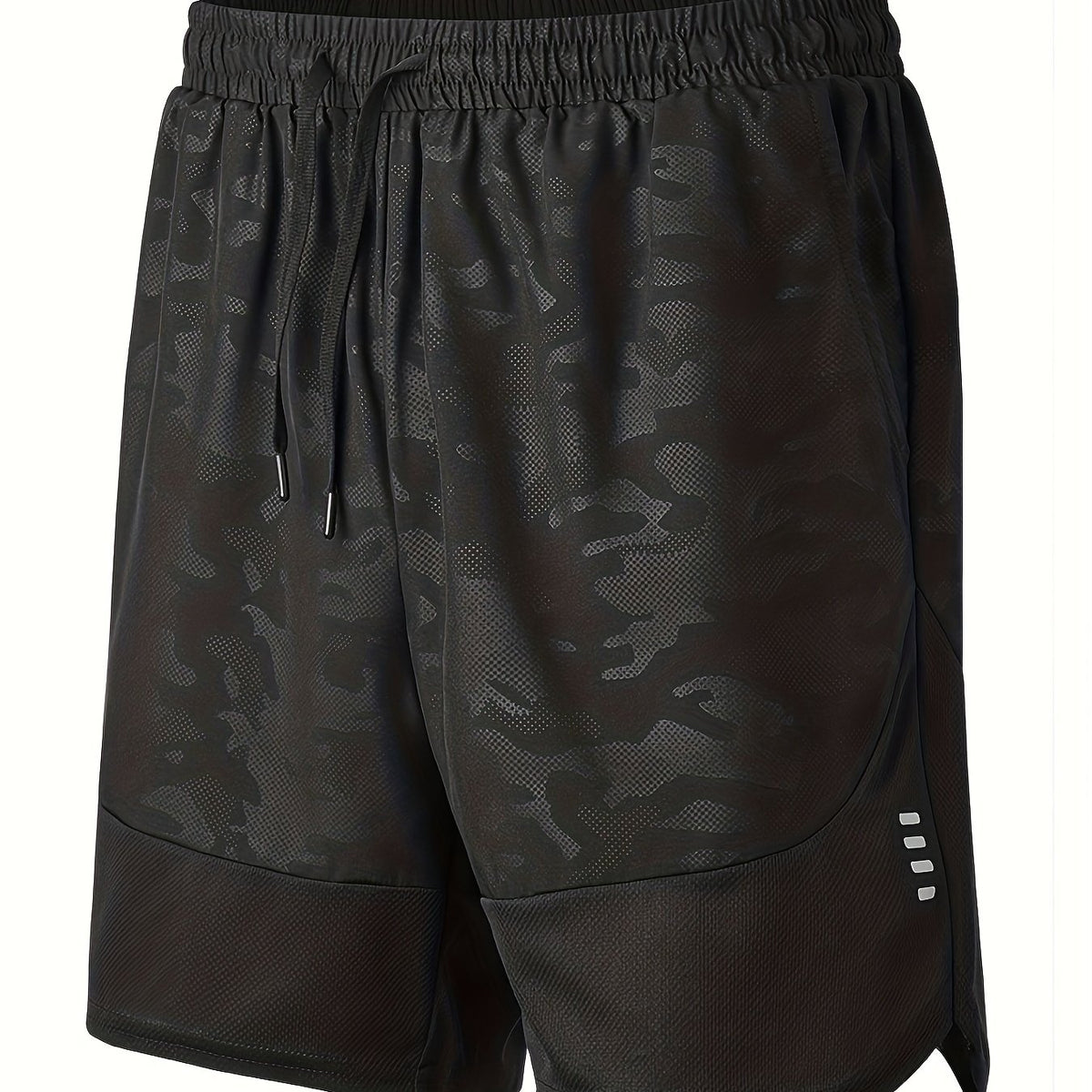 Men's Camo Sports Shorts Drawstring Casual Quick Dry Summer Clothing