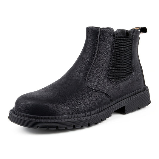 Steel Toe Slip On Work Boots Non Slip Safety Sneakers