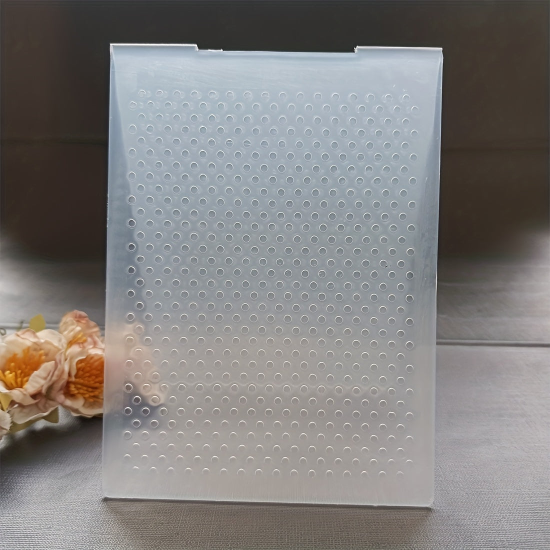 Arrival Dot Embossing Folders DIY Paper Cutting Dies Scrapbooking Plastic