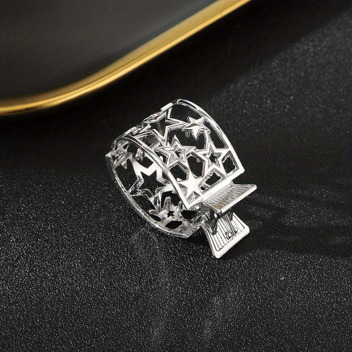 Rhinestone Hair Clip Ponytail Buckle for Women
