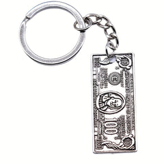 Mini US Dollar Keychain Hip hop Vintage Key Ring Purse Bag Car Key Accessory