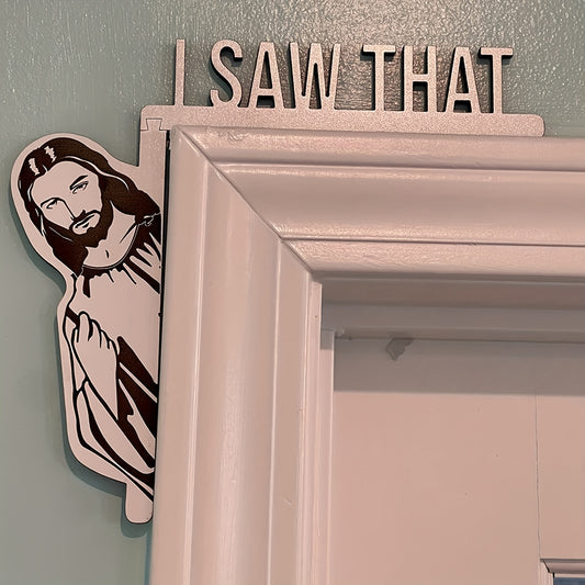 Jesus Door Frame Decoration Ornament Scene Room Decor