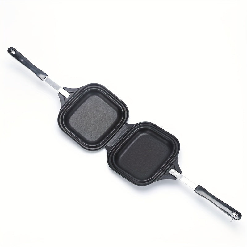 Square Double Sided Pancake Pan 15 Sandwich Maker Multifunction Baking Pan Iron