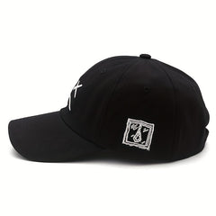 Crying Face Embroidery Baseball Cap Hip Hop Unisex Couple Sun Hats Adjustable