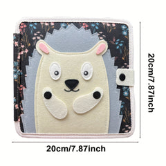 Interactive Hedgehog Felt Storybook Busy Board